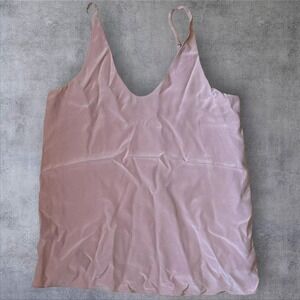 100% Silk Tibi Rose Pink Cami Size 00 Original Price $275 Small